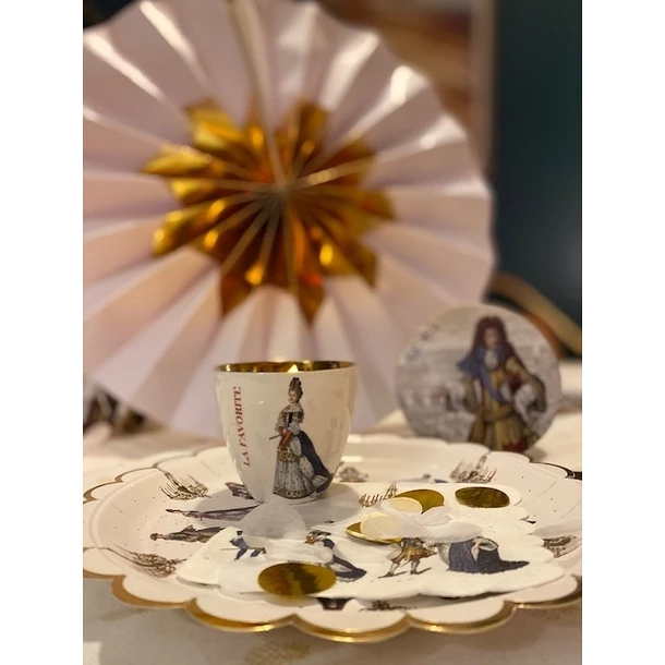 4 Grandes Rosaces Décoratives "A La Cour De Versailles" – Image 5