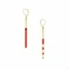 Boucles D'oreilles Savoy - Rouge