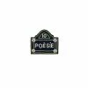 Broche Plaque De Rue Parisienne - Macon & Lesquoy