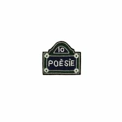 Broche Plaque De Rue Parisienne - Macon & Lesquoy