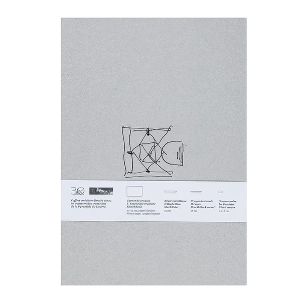 Coffret Papeterie - Pyramide Du Louvre / Archivia – Image 3