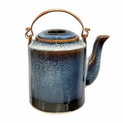 Théière Cylindre Khalam - Bleu Océan - ZaoZam