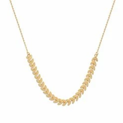 Collier Feuilles De Laurier