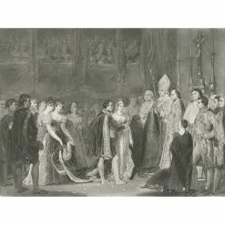 Le Mariage De Napoléon Et De Marie-Louise Au Palais Du Louvre Le 2 Avril 1810