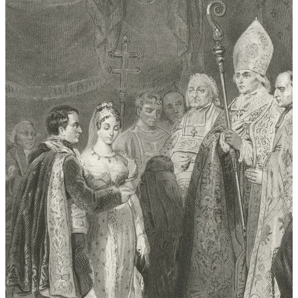 Le Mariage De Napoléon Et De Marie-Louise Au Palais Du Louvre Le 2 Avril 1810 – Image 3