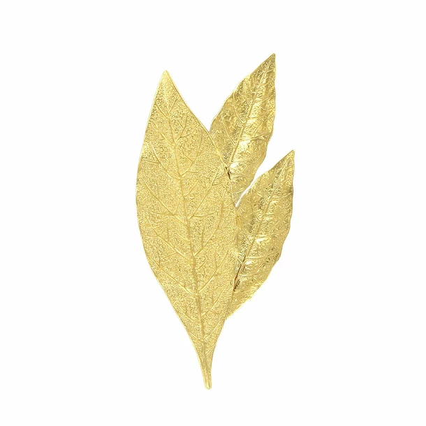 Broche 3 Feuilles De Laurier