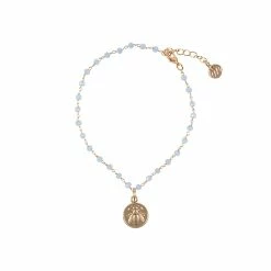 Bracelet Abeille - Bleu Dragée