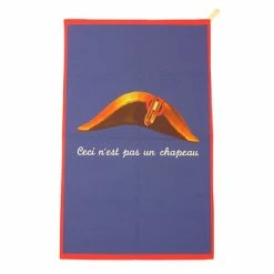 Torchon Ceci N'est Pas Un Chapeau