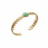 Bracelet Jonc Feuilles De Laurier