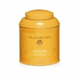 Thé Des Moines - Thés Vert Et Noir Parfumés - Floral - 100g Boîte Jaune - Palais Des Thés