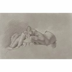 Etude De Main (parti Gauche D'une Feuille D'études)