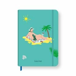 Cahier à élastique La Grande Odalisque - A La Plage ! Le Louvre By Antoine Corbineau