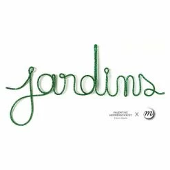 Fil Sculpté En Métal - Jardins