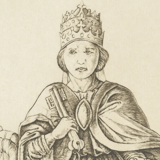 Papa (d'Après Le Tarot De Mantegna) – Image 3