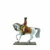 Figurine Napoléon à Cheval En Habit Rouge - Les Drapeaux De France