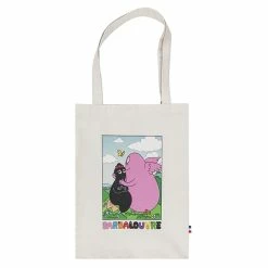 BarbaLouvre - Sac Tote Bag Barbapapa Et Barbamama