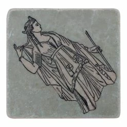 Dessous De Verre - Bacchante Avec Flûte