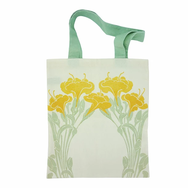 Sac Tote Bag Émile Bernaux - Décor Floral Art Nouveau