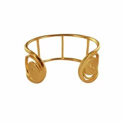 Bracelet Manchette Spirale Grecque