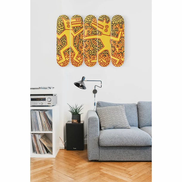Skateboards Pentaptyque Keith Haring - Monsters - The Skateroom – Image 2