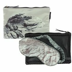 Kit De Voyage Trousse & Masque De Sommeil - Aile - Marie Christine Dorner