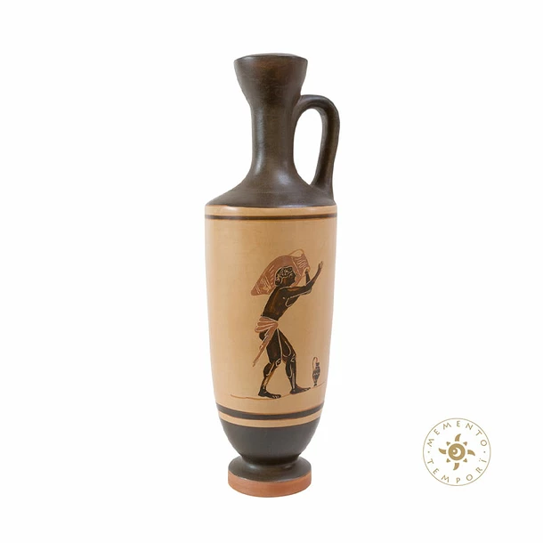Lécythe Porteur D'amphore - 29 Cm - Memento Temporï