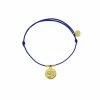 Bracelet élastique Avec Charm Égyptien - Œil - Bleu