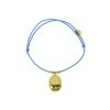 Bracelet élastique Avec Charm Égyptien - Scarabée - Bleu Ciel