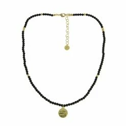 Collier Œil - Perles D'onyx