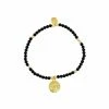 Bracelet Avec Charm Égyptien - Œil - Onyx