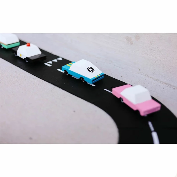 Voiture En Bois Candycar - Blue Racer #8 - Candylab – Image 4