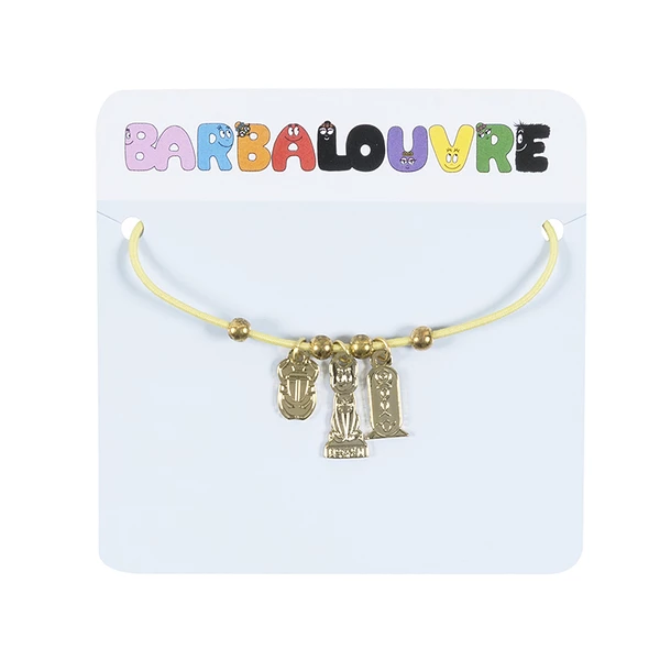 BarbaLouvre - Bracelet Ajustable Avec Charm's Barbidou