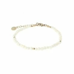 Bracelet Château De Versailles Avec Petites Perles D'eau Douce - Les Cleias