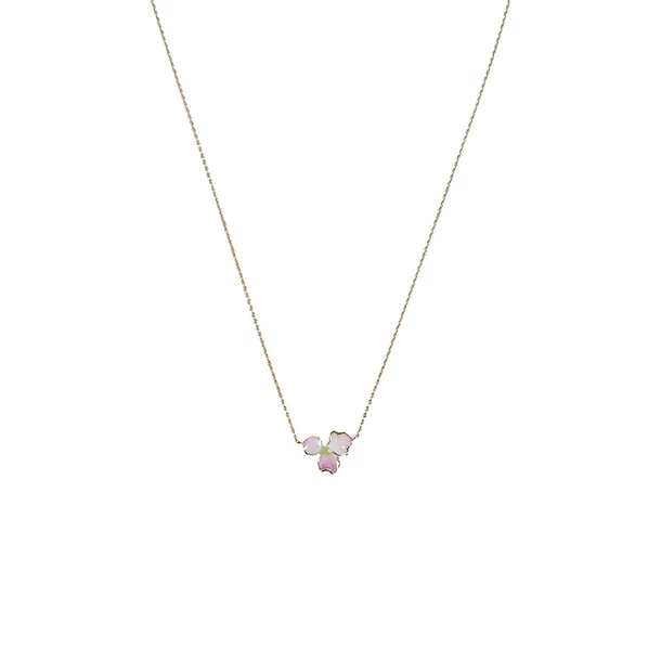 Collier Trèfle émaillé - Cécile Boccara – Image 2