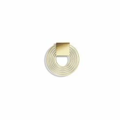 Broche Magnétique Cercle Doré - Tout Simplement,