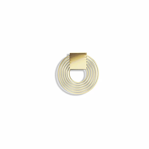 Broche Magnétique Cercle Doré - Tout Simplement,