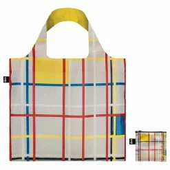 Sac Piet Mondrian - New York City 3 Recyclé - 50 X 42cm - Loqi
