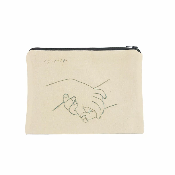 Trousse Pablo Picasso - Deux Mains Croisées 21x15 Cm