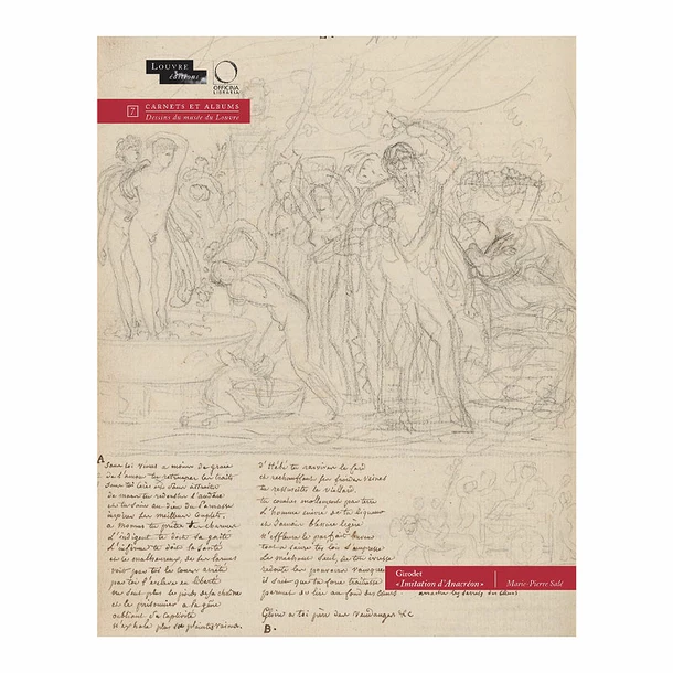 Girodet - Imitation D'Anacréon - Carnets Et Albums. Dessins Du Musée Du Louvre N°7