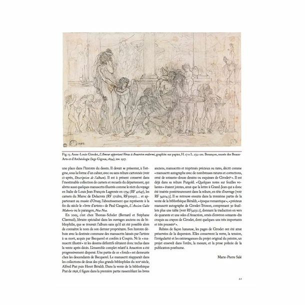 Girodet - Imitation D'Anacréon - Carnets Et Albums. Dessins Du Musée Du Louvre N°7 – Image 2