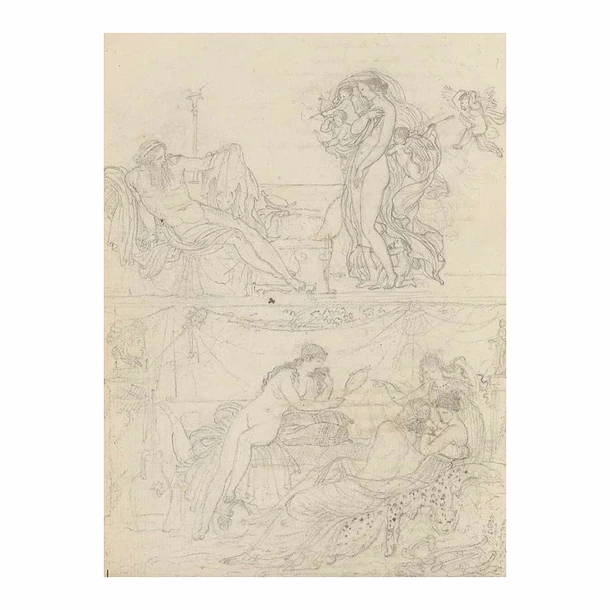 Girodet - Imitation D'Anacréon - Carnets Et Albums. Dessins Du Musée Du Louvre N°7 – Image 5