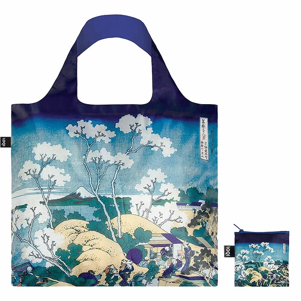 Sac Recyclé Katsushika Hokusai - Mont Fuji Depuis Gotenyama - 50 X 42 Cm - Loqi