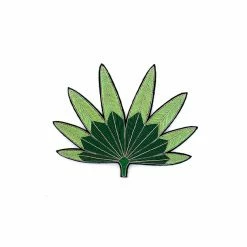 Broche Feuille De Palmier Verte - Macon & Lesquoy
