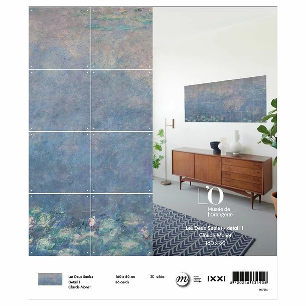 Décoration Murale Claude Monet - Les Deux Saules - IXXI - 160 X 80 Cm – Image 2