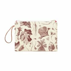 Pochette Rouge Herbier Du Roi - Maison Baluchon