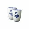 Set 2 Mugs En Porcelaine Delft