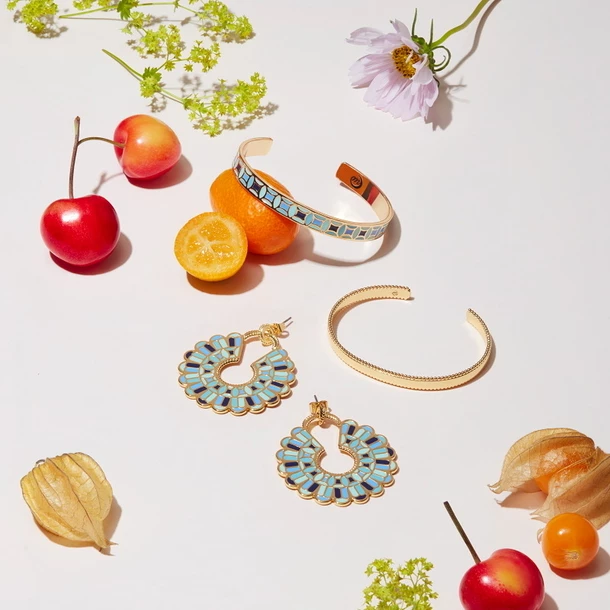 Bracelet Achéménide à Décor Cloisonné Parmys – Image 2