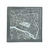 Plaque De Zinc Focus Paris 2e Arrondissement - Toit De Paris - 12 X 12 Cm