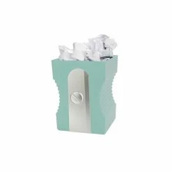 Corbeille à Papier Taille-crayon Turquoise - Balvi