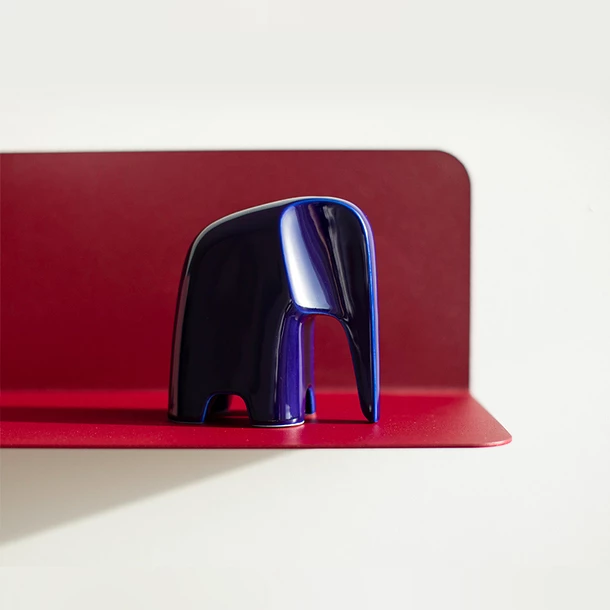 Olifant - Éléphant En Porcelaine - Bleu Nuit - Caussa – Image 2